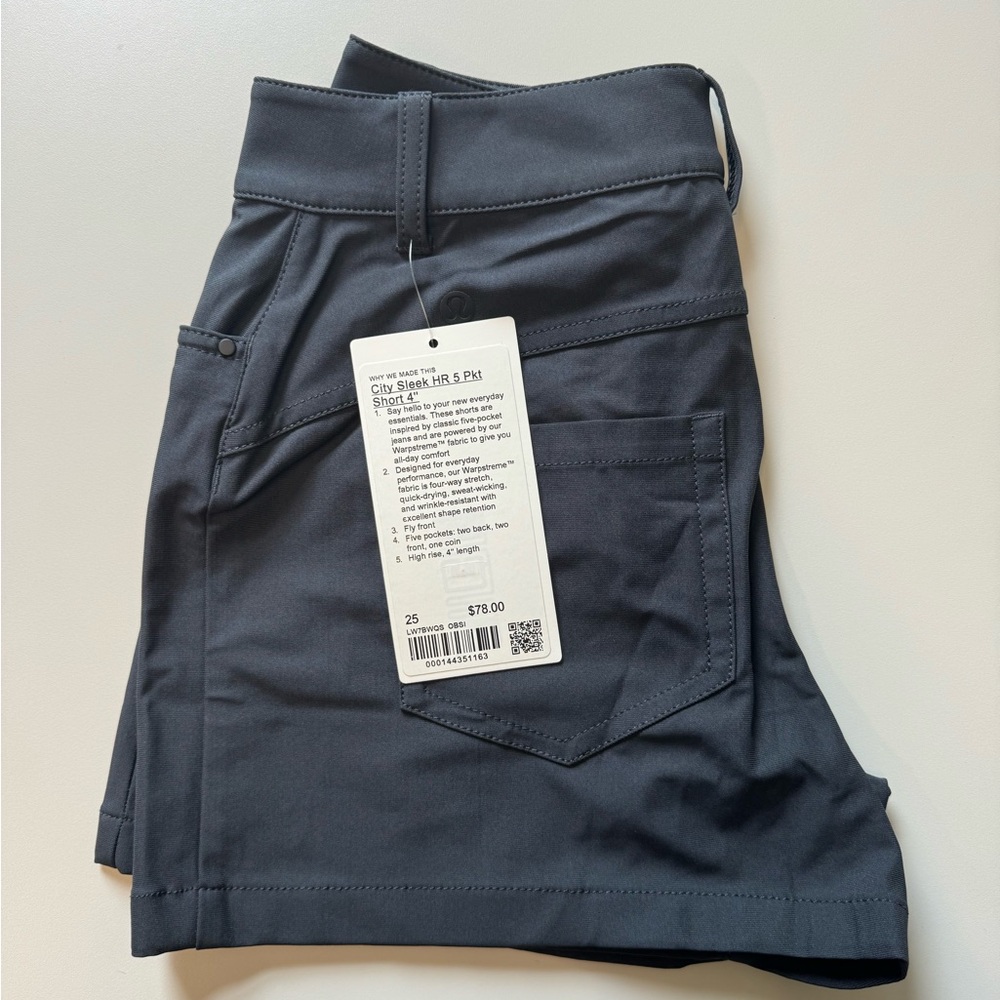 Lululemon City Sleek Short